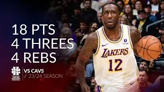 Taurean Prince 18 pts 4 threes 4 rebs vs Cavs 23/24 season