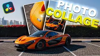 Cool Photo COLLAGE Effect - DaVinci Resolve