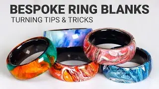 Bespoke Ring Blanks - Woodturning Demo