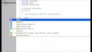 C++ Tutorial: How to use a map with Custom Keys