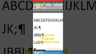 how to off Paragraph formatting in Microsoft word