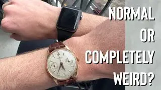 Double-Wristing, Wearing a Mechanical Watch and a Smart Watch at the Same Time