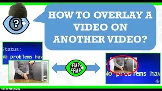 How to overlay a video on another video | Film overlay basics #ffmpeg #TheFFMPEGGuy