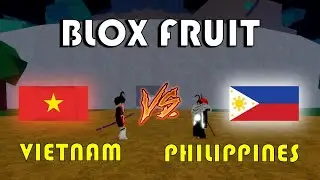 Vietnam VS Philippines - Blox Fruits PVP