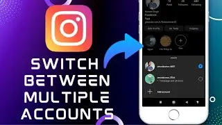 How to Switch Between Multiple Instagram Accounts | Switch Instagram Accounts (2022) @Noteartener