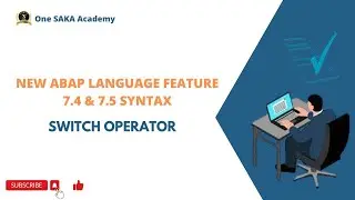 New ABAP Syntax-  SWITCH Operator