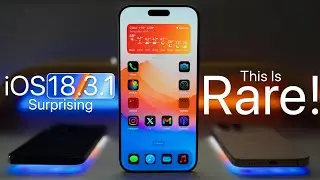 iOS 18.3.1 - This Is Rare!