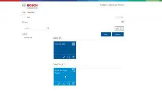 Bosch Security - Installer Services App: Firmware Upgrade