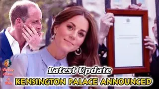 Kensington Palace FINALLY BREAKS SILENCE With Latest Update About Catherine SHOCKED Royal Fans