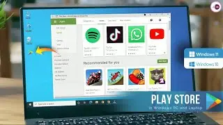 How to download games and apps from Playstore in Windows PC and Laptop