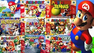 Ranking EVERY Mario N64 Game WORST TO BEST (Top 9 Games)