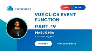 vue js click event compoents  template part#19