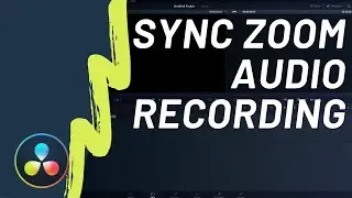 How to Edit Audio From A Zoom Recording With Multiple People in Davinci Resolve 16