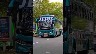 Jesus travels thrissur new 53 seater bus video #trendingshorts #shorts #touristbuskerala #jesuslover