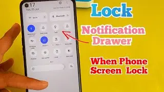 How to Lock Notification Drawer when Screen Locked