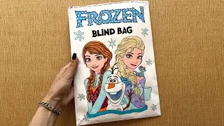 Blind Bag paper ❄ FROZEN ❄ ASMR | satisfying opening blind box /surprise bag