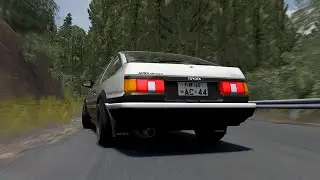 Eurobeat Tofu Run at Takigahara Touge (Assetto Corsa Mods)