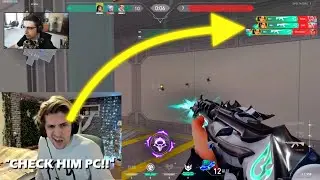 xQc reacts to Shroud's TRIPLE WALLBANG