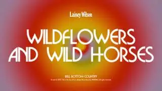 Lainey Wilson - Wildflowers And Wild Horses (Official Audio)