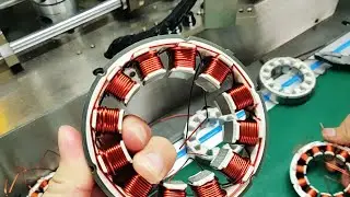 Automatic BLDC Motor Stator Winding Machine