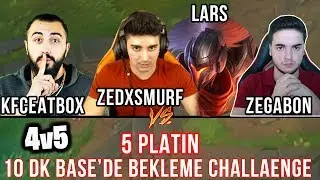 İZLERKEN KALBİNİZ SIKIŞACAK! 10 DK BASEDE BEKLEME CHALLENGE! KFCEATBOX / ZEDXSMURF / LARS / ZEGABON