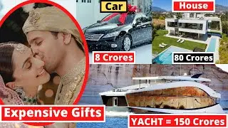 Sidharth Malhotra & Kiara Advani 10 Most Expensive Wedding Gifts From Bollywood Actors