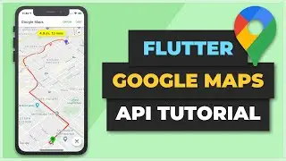 Flutter Google Maps API Tutorial | Markers, Polylines, & Directions API