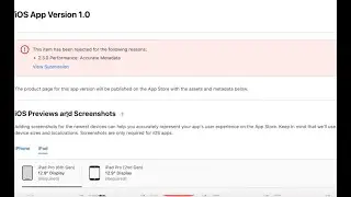 For iOS Developers: Xcode Distribute App Error | 2.3 Performance Accurate Metadata Issue Resolved