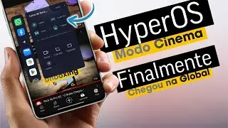 Finalmente 🚀- Modo Cinema Chegou Na HyperOS Global - Ative Agora em Dispositivos Suportados