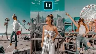 Aqua Grey Photography Preset || Tutorial Edit Foto dan Rumus Lightroom mobile
