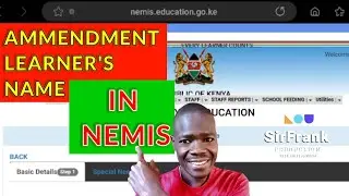 How to edit or update learners name and other details in ministry of education NEMIS portal