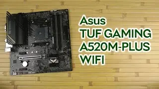 Розпаковка Asus TUF GAMING A520M-PLUS WIFI