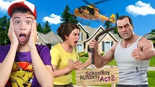 🚁 СБЕЖАЛ ОТ ЗЛЫХ РОДИТЕЛЕЙ НА ВЕРТОЛЁТЕ? ➢ ScoolBoy Runaway 2 GTA