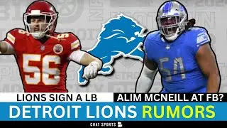 Today’s Lions Rumors: Lions Sign LB Ben Niemann, Alim McNeill At FB? Jahmyr Gibbs Best RB In NFL