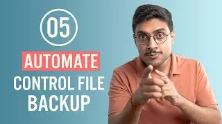 How To Enable Auto Backup Of The Control File In The Oracle Database