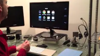 Using a Mobile Device as a Desktop Computer