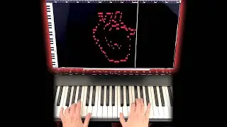 They Asked Me to Draw a Heart... (Live MIDI Art)