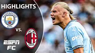 MADNESS AT YANKEE STADIUM 🏟️ Manchester City vs. AC Milan | Highlights | ESPN FC