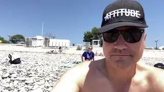 🔴🔴Хороший пляж.ПОСЛЕ КАРАНТИН СОЧИ ПОНАЕХАЛИ ТОЛПЫ ОТДЫХАЮЩИХ ТУРИСТОВ.Адлер сегодня.Михаил Шагин