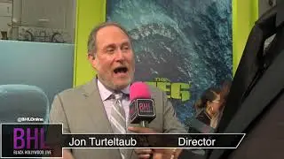 Director Jon Turteltaub Breaks down BHL at the Red Carpet of The Meg