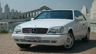 БЕЛЫЙ ЕДИНОРОГ - MERCEDES-BENZ C140 CL600 В ИДЕАЛЕ!