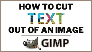 How To Fill Text With A Picture Using Gimp *2024