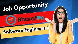 BharatPe hiring Software Development Engineer-1 | BharatPe job Opportunity | Software Engineer jobs