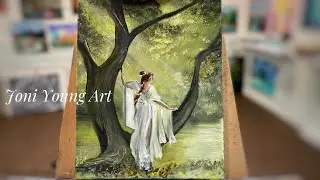 How To Paint “Goddess Of The Trees”