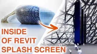 Revit splash screen as a real building - parametric architecture with Revit and Dynamo