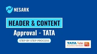 Header Registration | Template Registration | TATA DLT Registration Fees Payment | Nesark