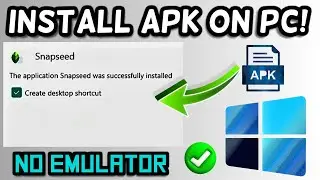 How to install APK files on PC | Install android apps on PC (No Emulator)