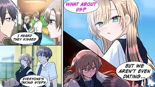 [Manga Dub] Everyone starts kissing, so my childhood friend asks me when we were going to kiss, but