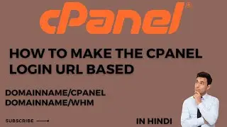 Cpanel access using the doamin URL | Avoid the ip base login