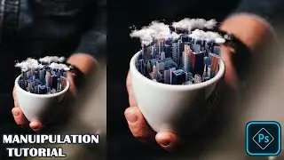 Cup of City - Photoshop CC Tutorial